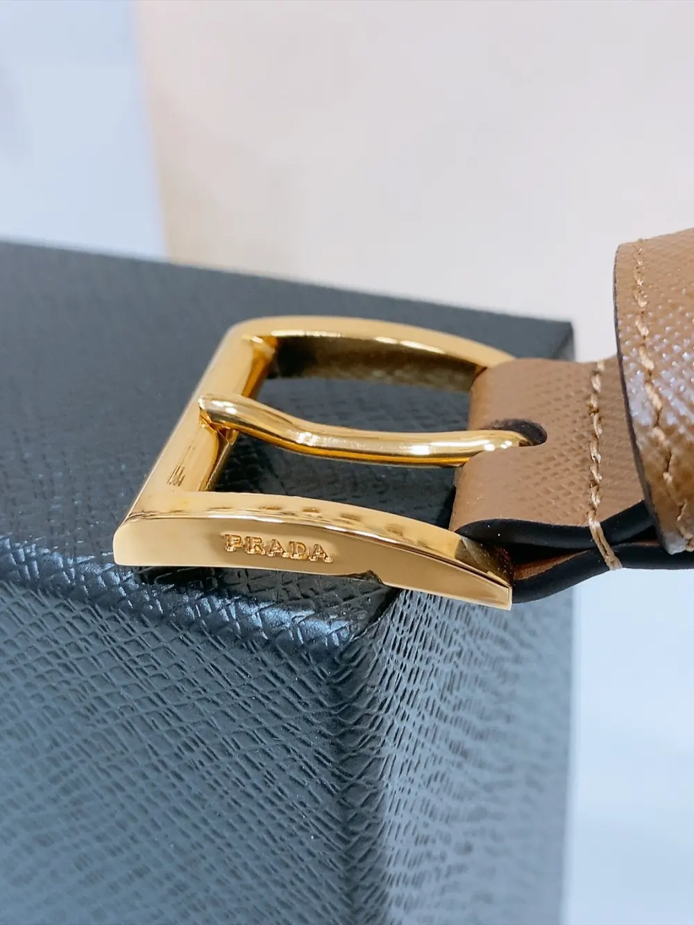 Prada Style Leather Men's Belts Lookbook Reference image 3