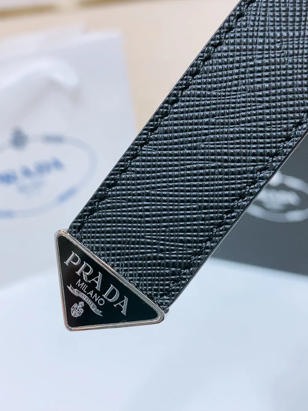 Prada Style Leather Men's Belts Lookbook Reference image 2