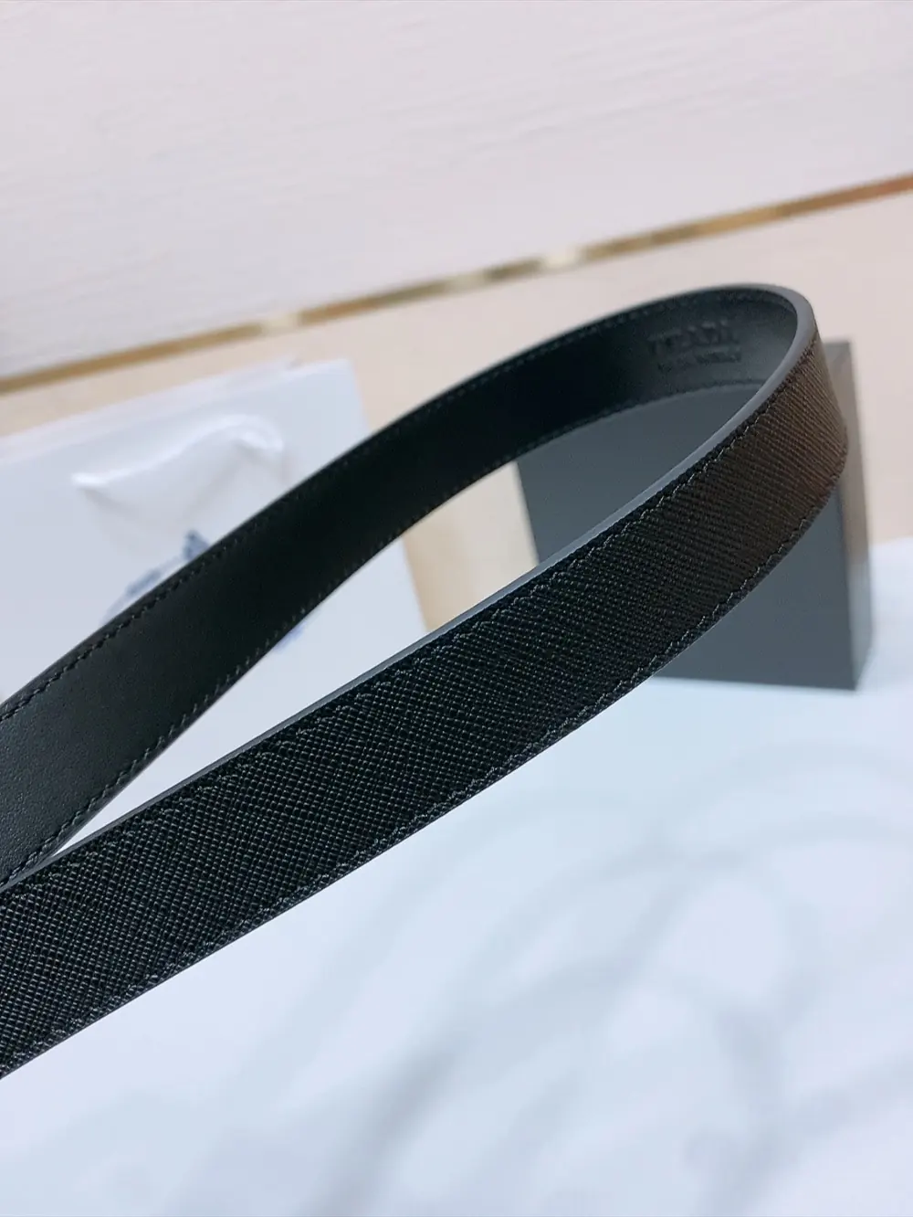 Prada Style Leather Men's Belts Lookbook Reference image 5