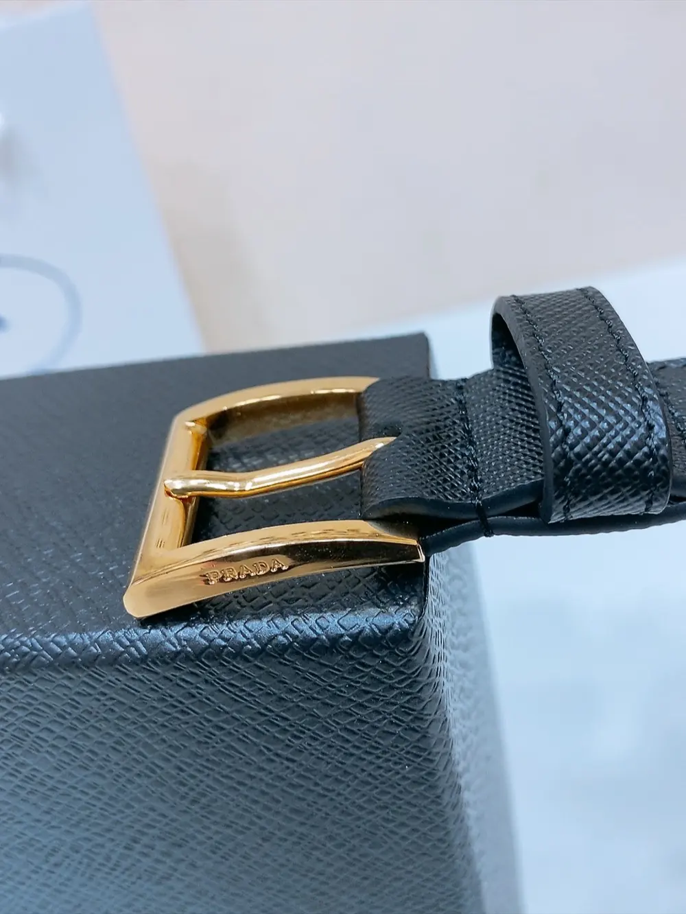 Prada Style Leather Men's Belts Lookbook Reference image 4