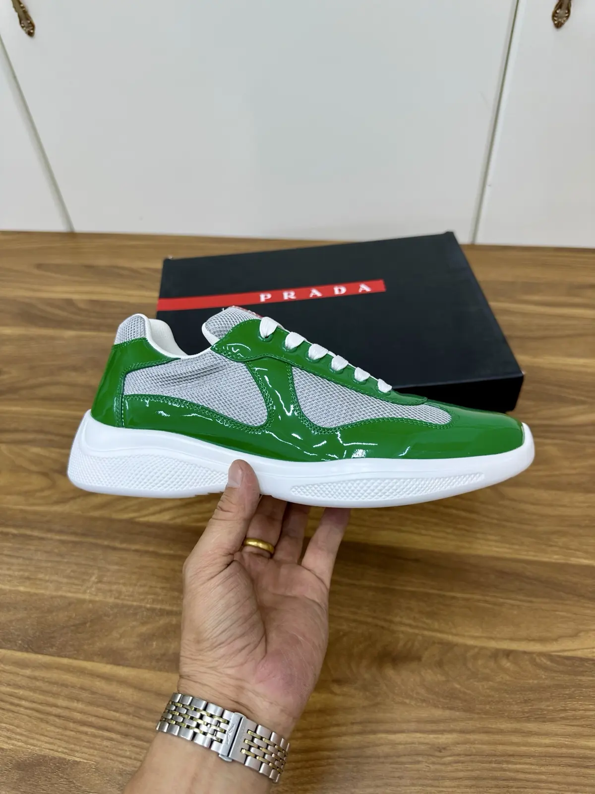 Prada Style Leather Men's Shoes Lookbook Reference image 4