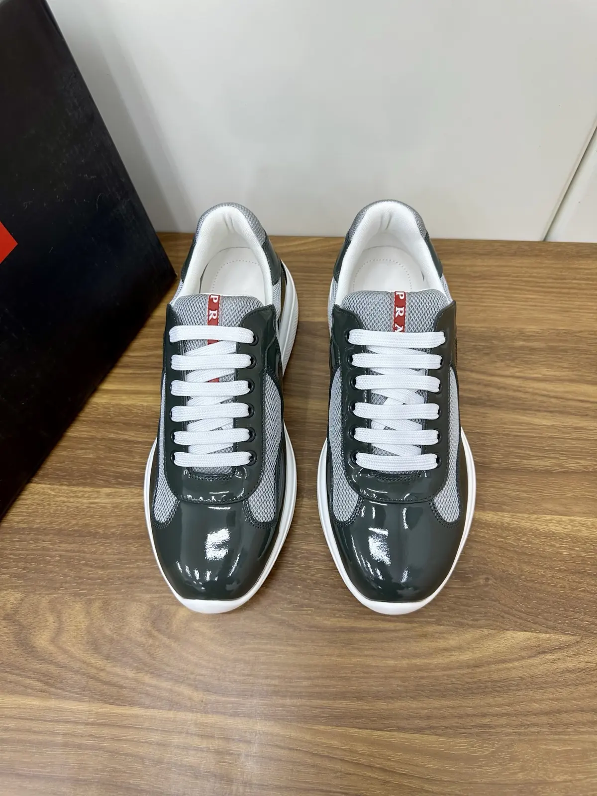 Prada Style Leather Men's Shoes Lookbook Reference image 1