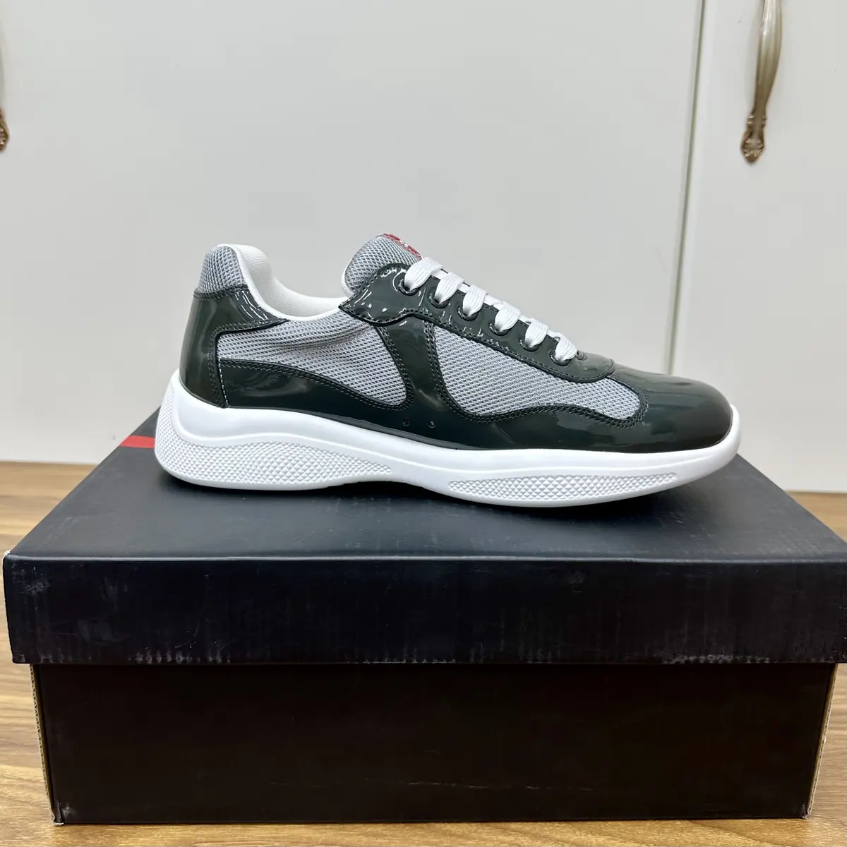 Prada Style Leather Men's Shoes Lookbook Reference image 4