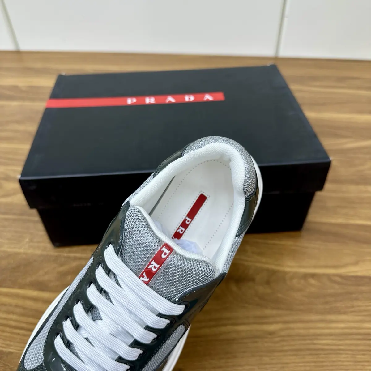 Prada Style Leather Men's Shoes Lookbook Reference image 6