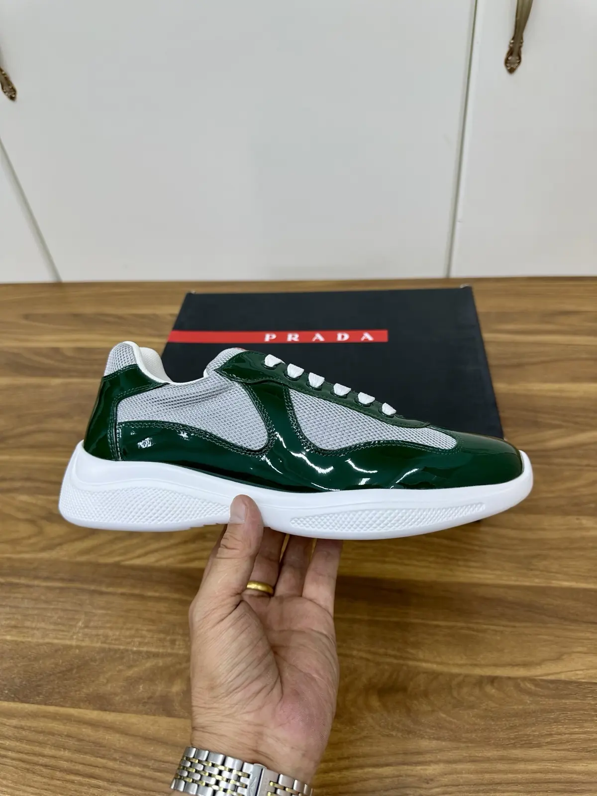 Prada Style Leather Men's Shoes Lookbook Reference image 4
