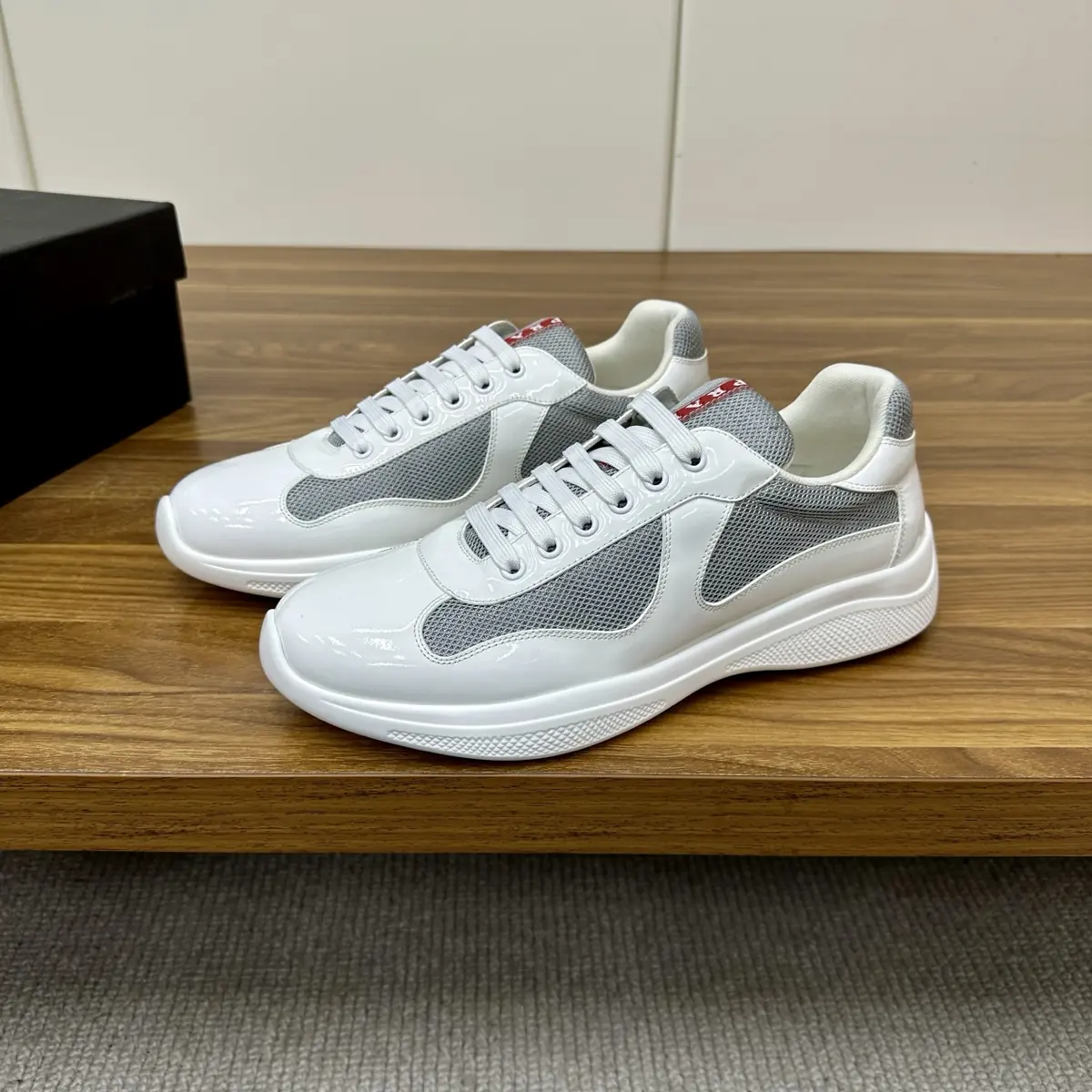 Prada Style Leather Men's Shoes Lookbook Reference image 6