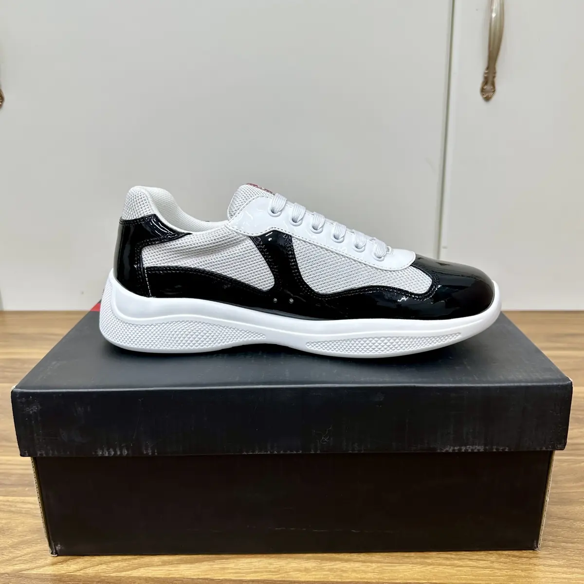 Prada Style Leather Men's Shoes Lookbook Reference image 5