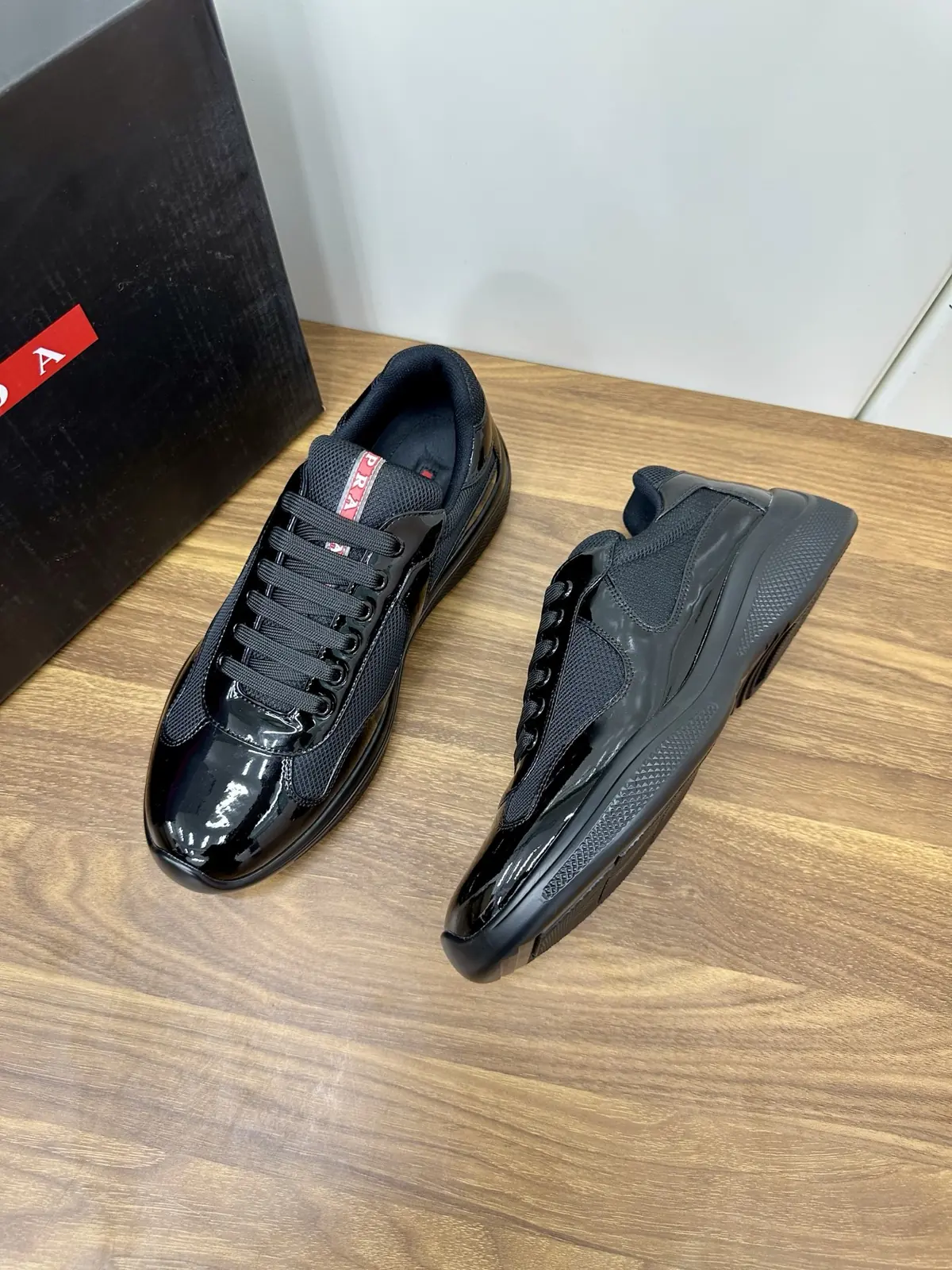 Prada Style Leather Men's Shoes Lookbook Reference image 2