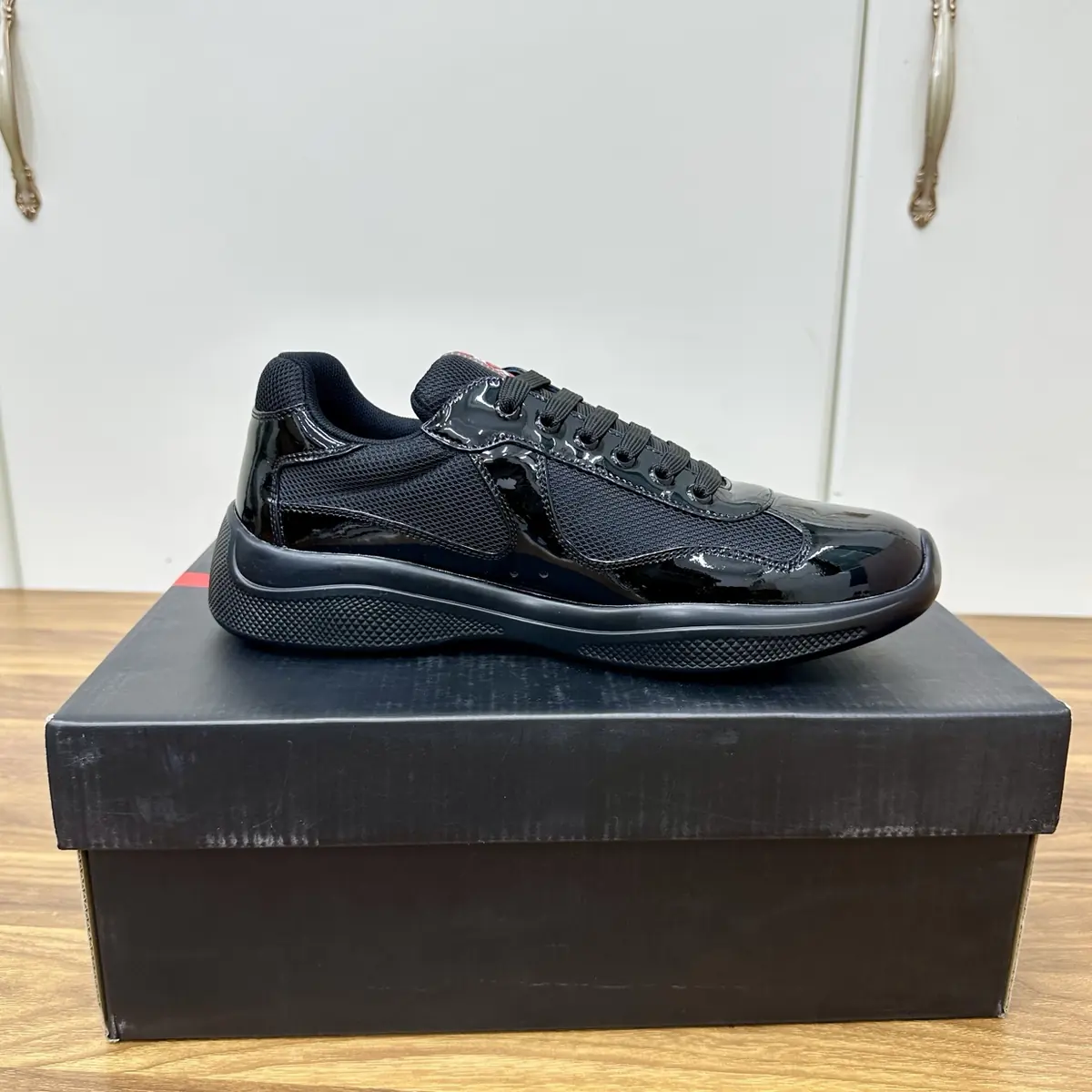 Prada Style Leather Men's Shoes Lookbook Reference image 5