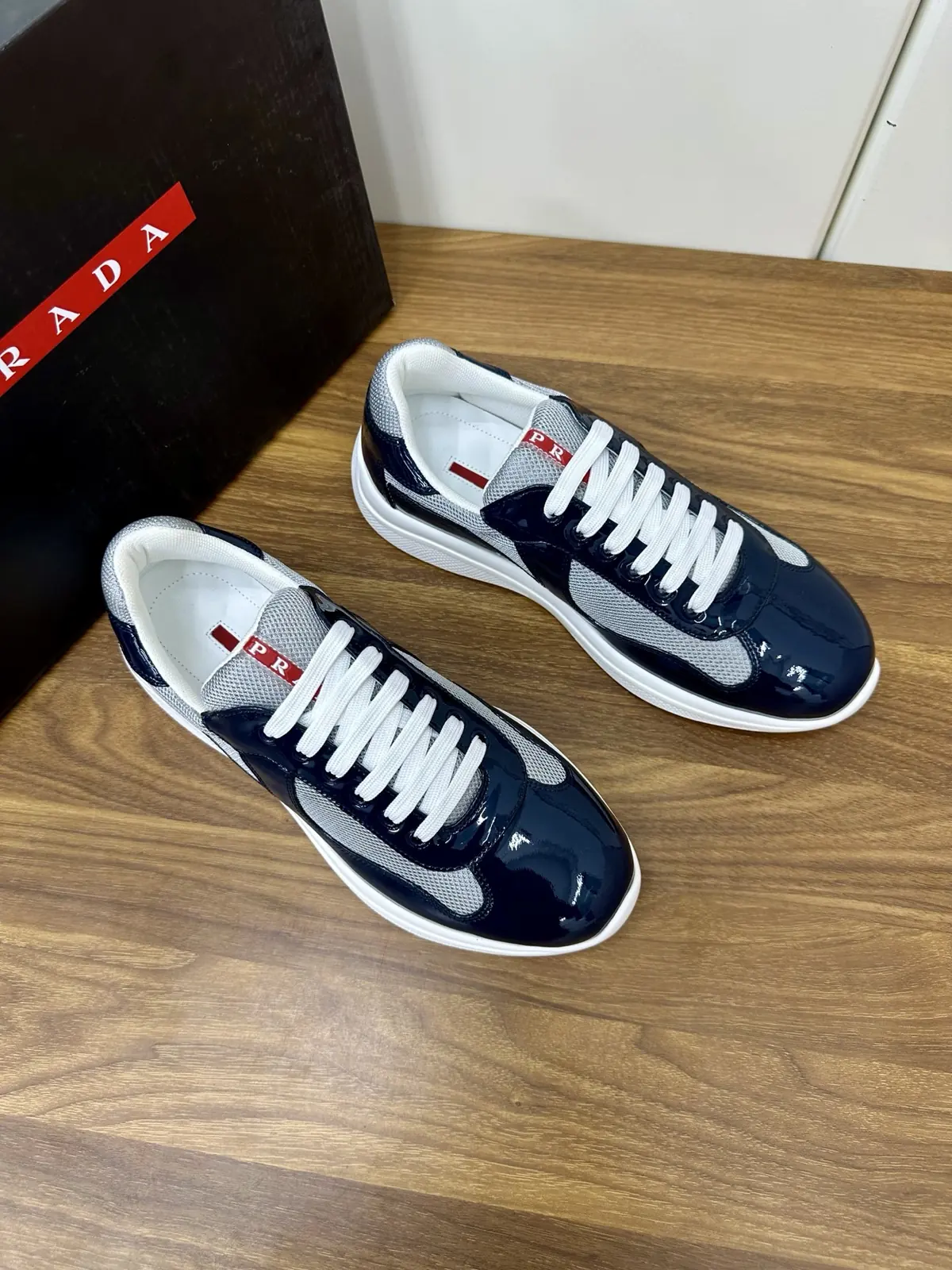 Prada Style Leather Men's Shoes Lookbook Reference image 3