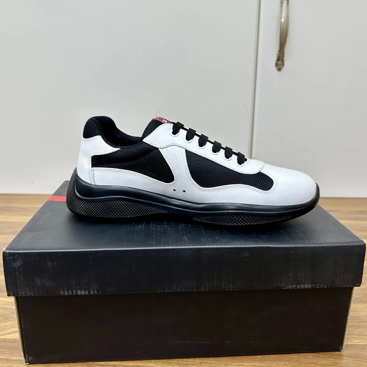 Prada Style Leather Men's Shoes Lookbook Reference image 5
