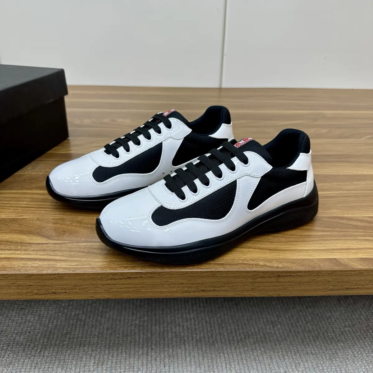 Prada Style Leather Men's Shoes Lookbook Reference image 6