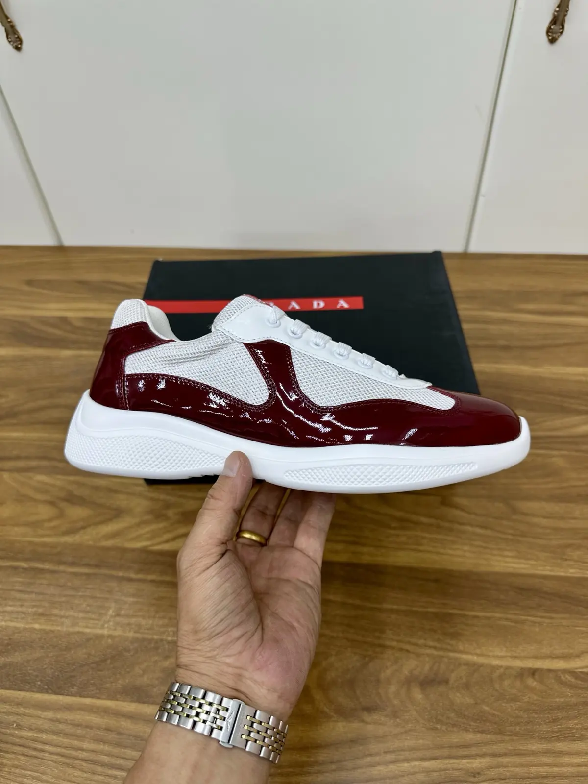 Prada Style Leather Men's Shoes Lookbook Reference image 4