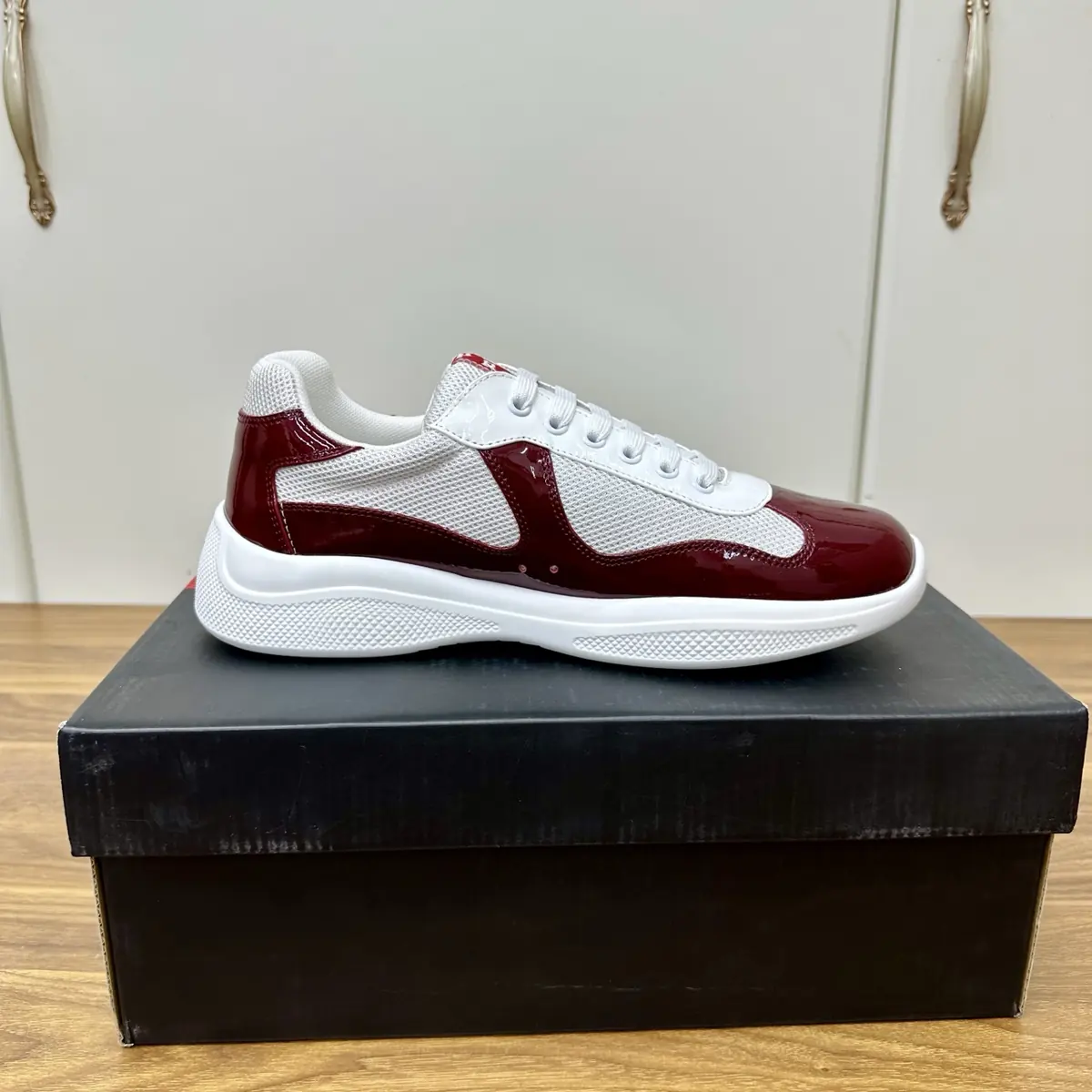 Prada Style Leather Men's Shoes Lookbook Reference image 5