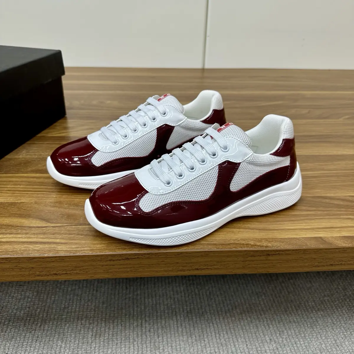 Prada Style Leather Men's Shoes Lookbook Reference image 6