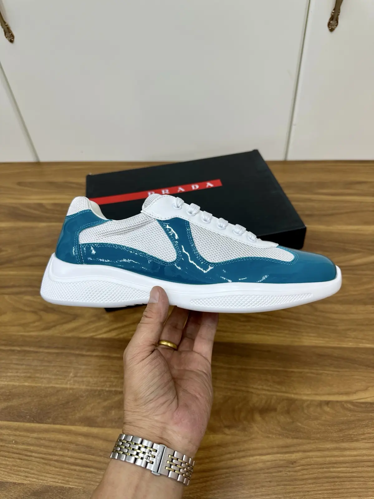 Prada Style Leather Men's Shoes Lookbook Reference image 3
