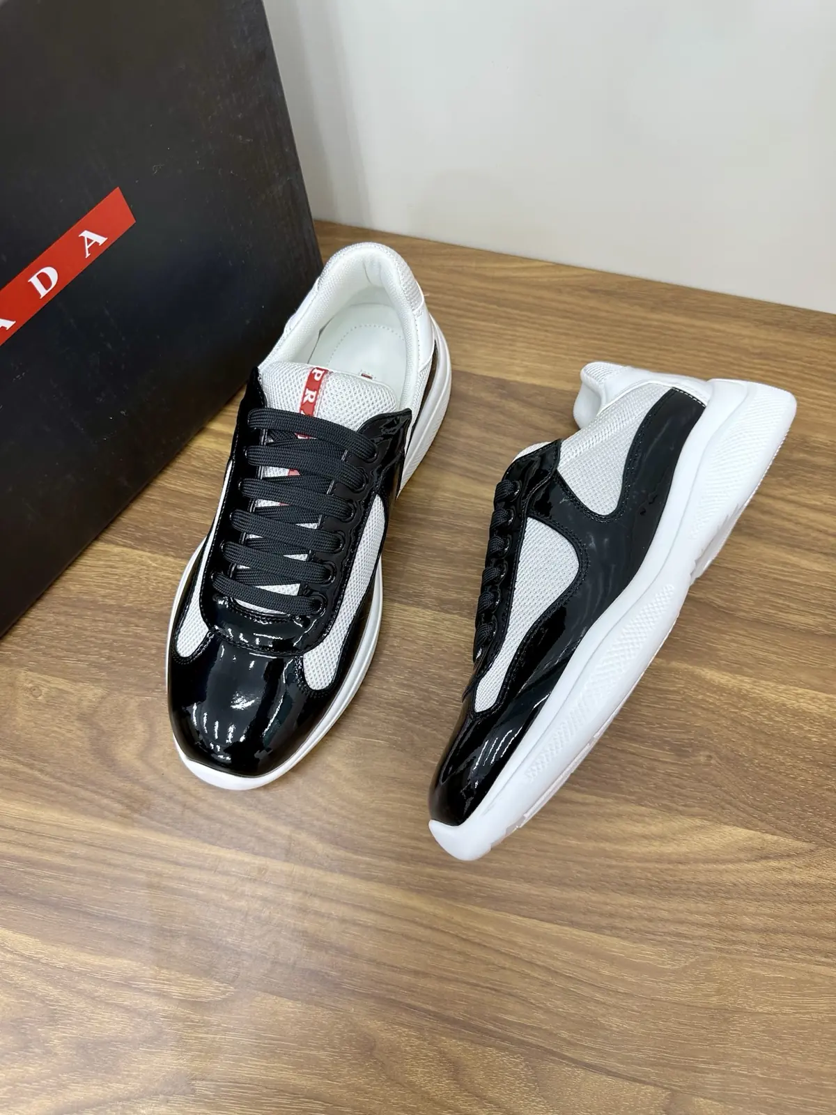 Prada Style Leather Men's Shoes Lookbook Reference image 2