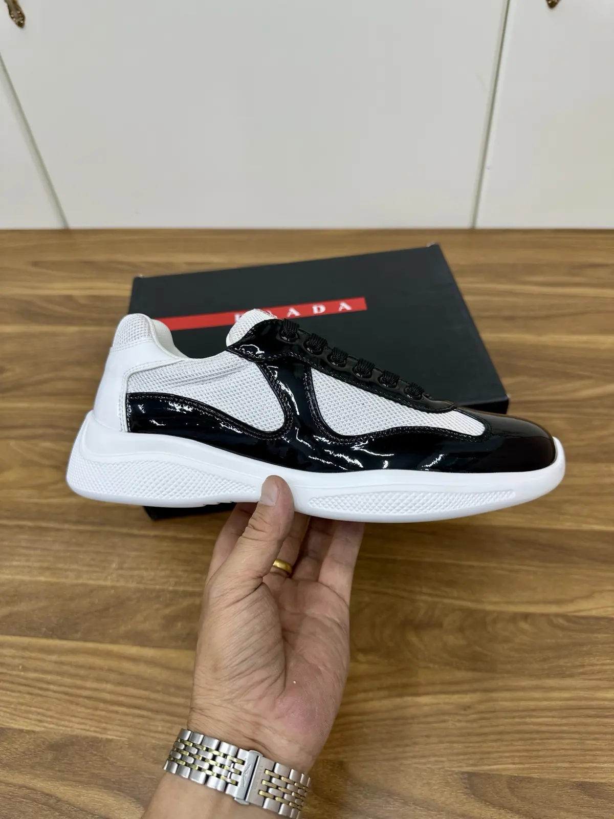 Prada Style Leather Men's Shoes Lookbook Reference image 4
