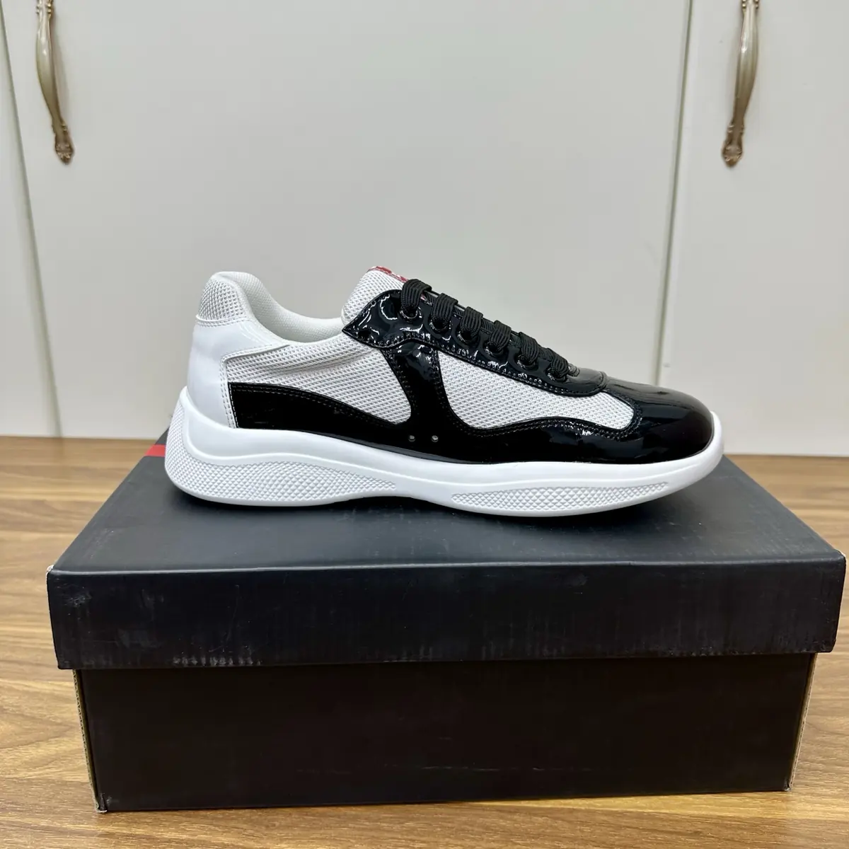 Prada Style Leather Men's Shoes Lookbook Reference image 5