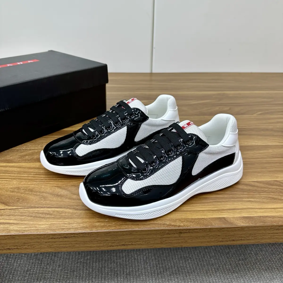 Prada Style Leather Men's Shoes Lookbook Reference image 6
