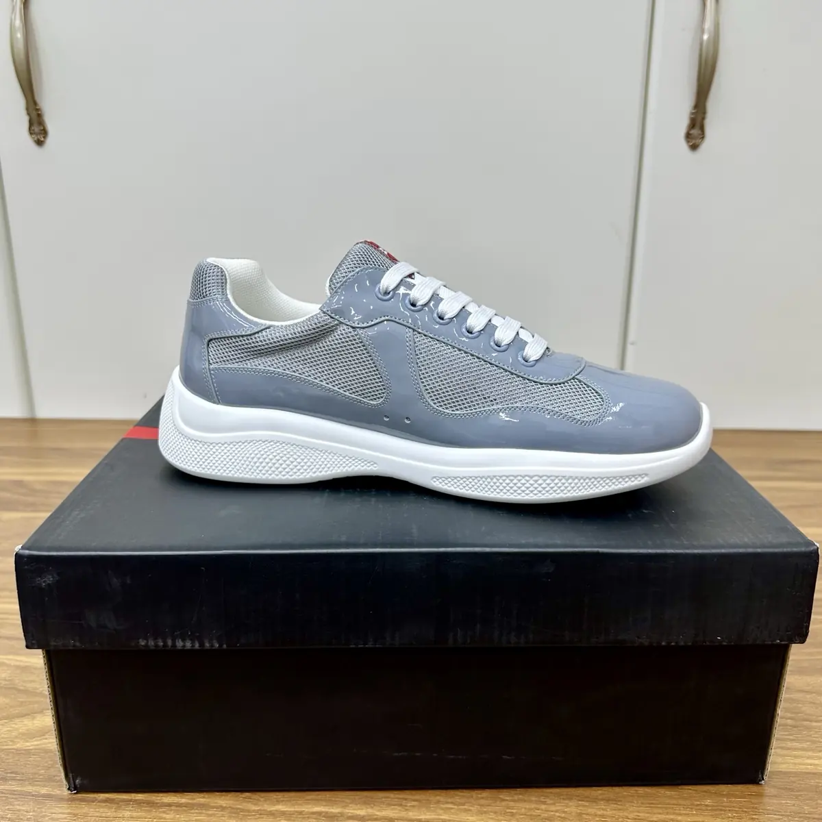 Prada Style Leather Men's Shoes Lookbook Reference image 5