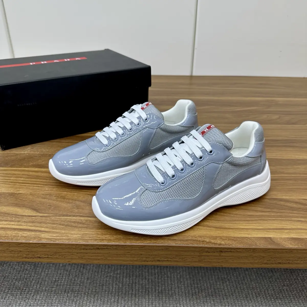 Prada Style Leather Men's Shoes Lookbook Reference image 6