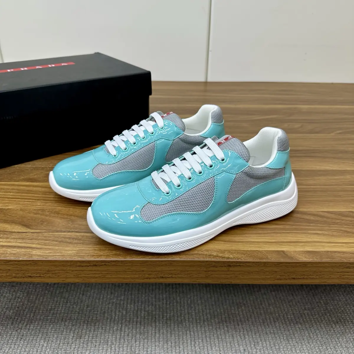 Prada Style Leather Men's Shoes Lookbook Reference image 6
