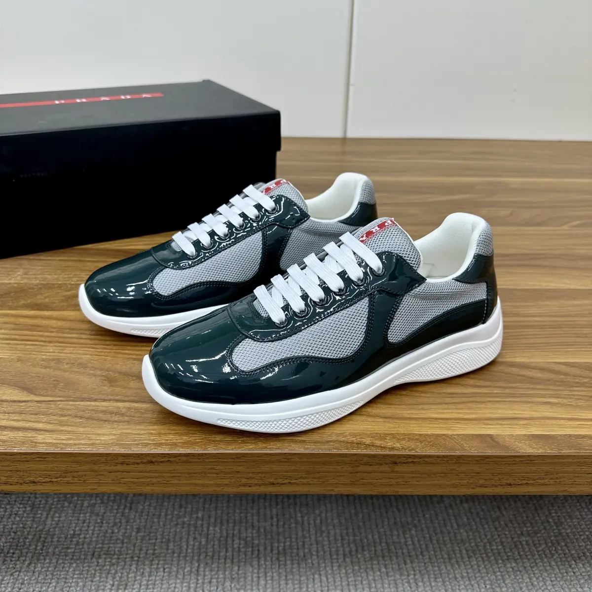 Prada Style Leather Men's Shoes Lookbook Reference image 6