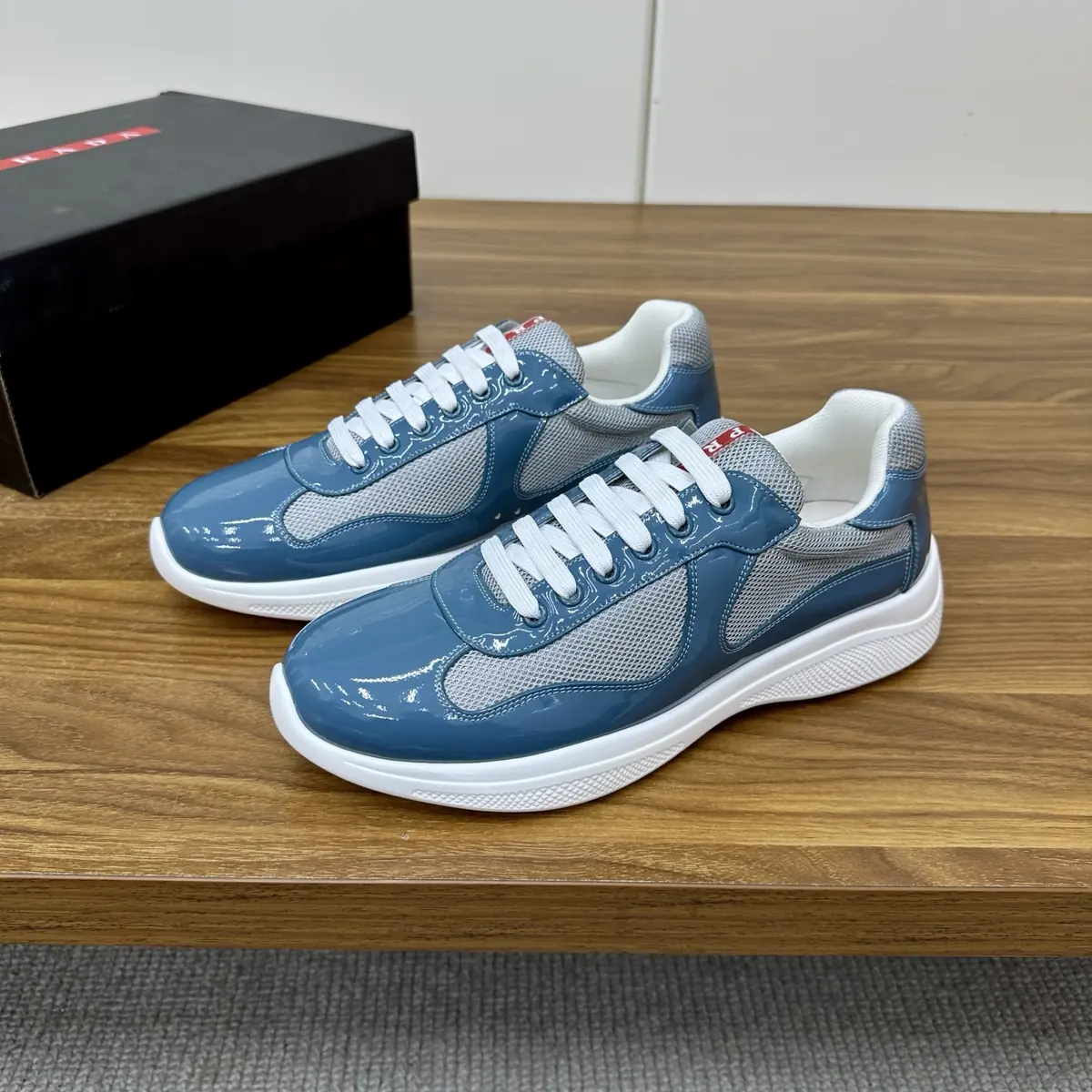 Prada Style Leather Men's Shoes Lookbook Reference image 6