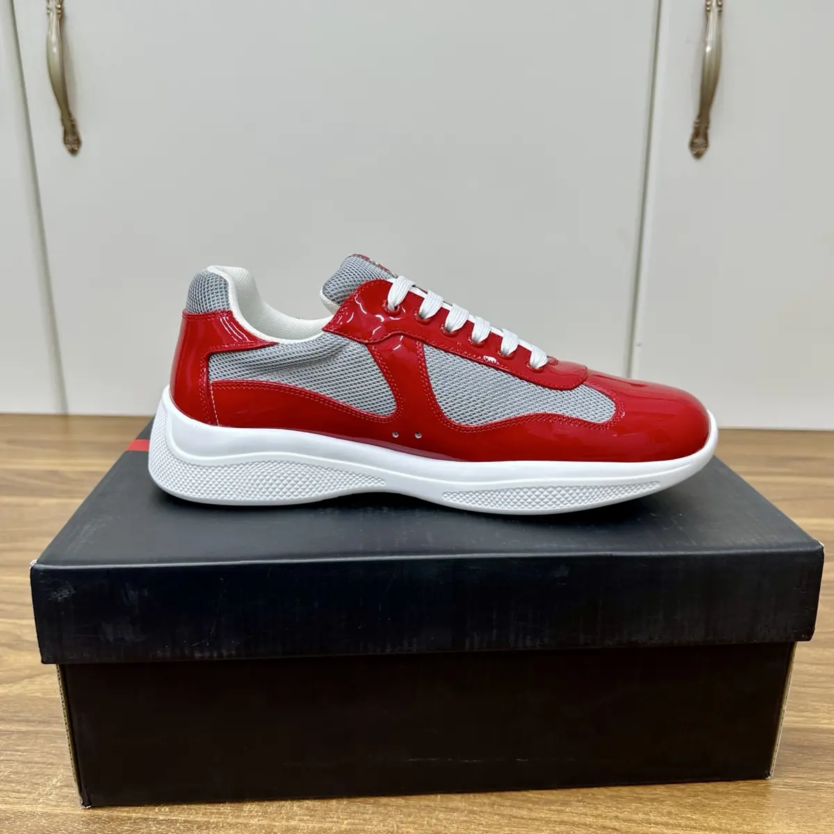 Prada Style Leather Men's Shoes Lookbook Reference image 5