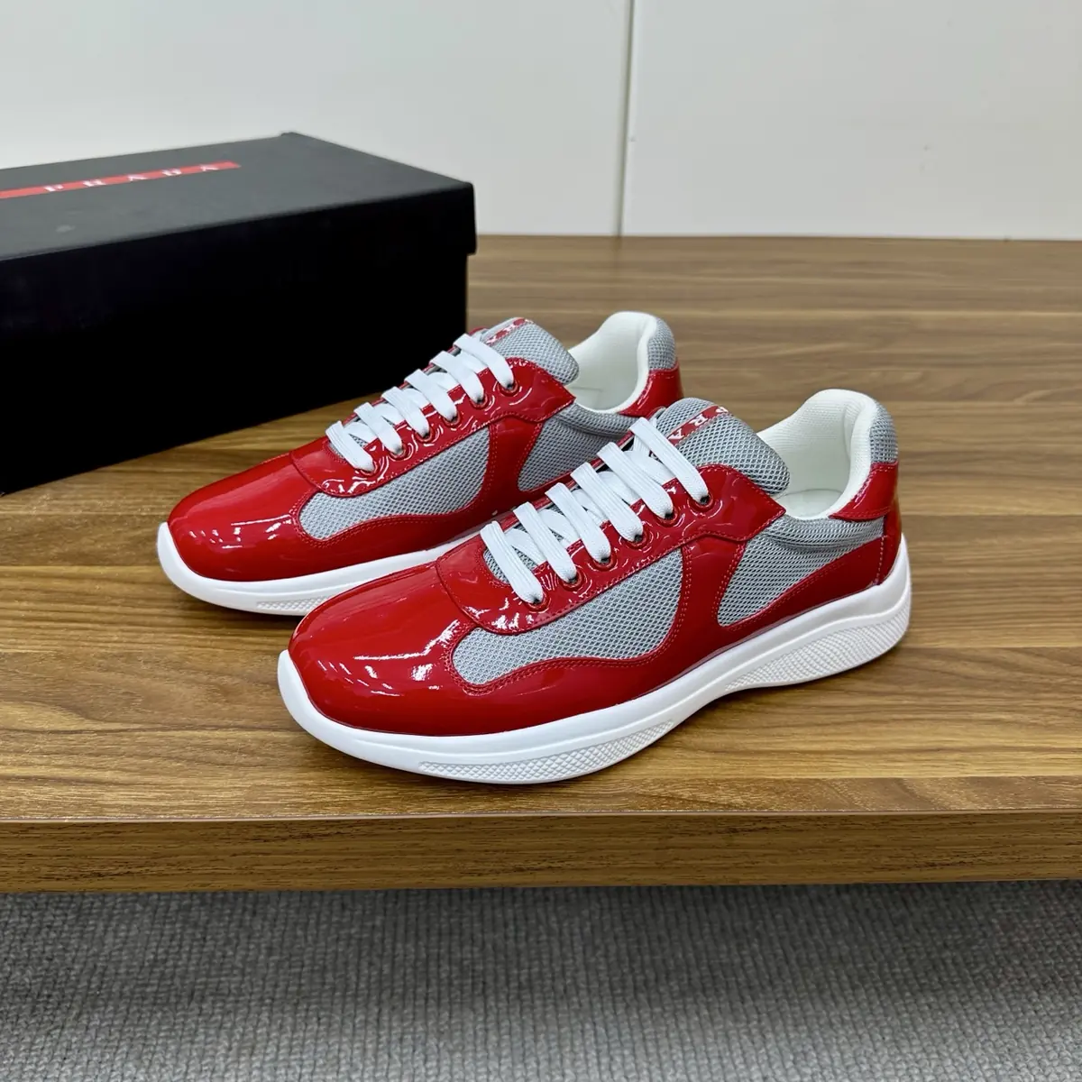 Prada Style Leather Men's Shoes Lookbook Reference image 6