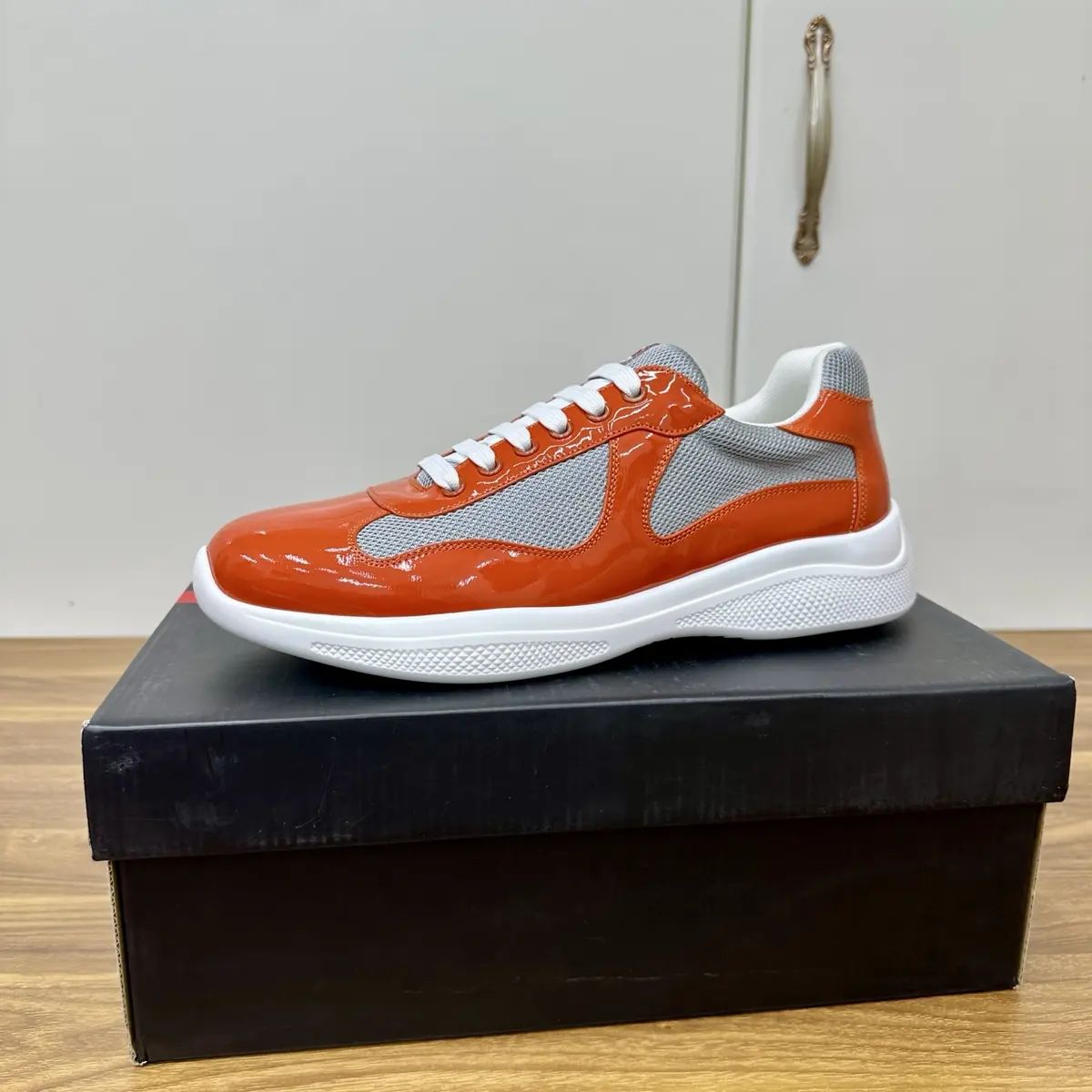 Prada Style Leather Men's Shoes Lookbook Reference image 4