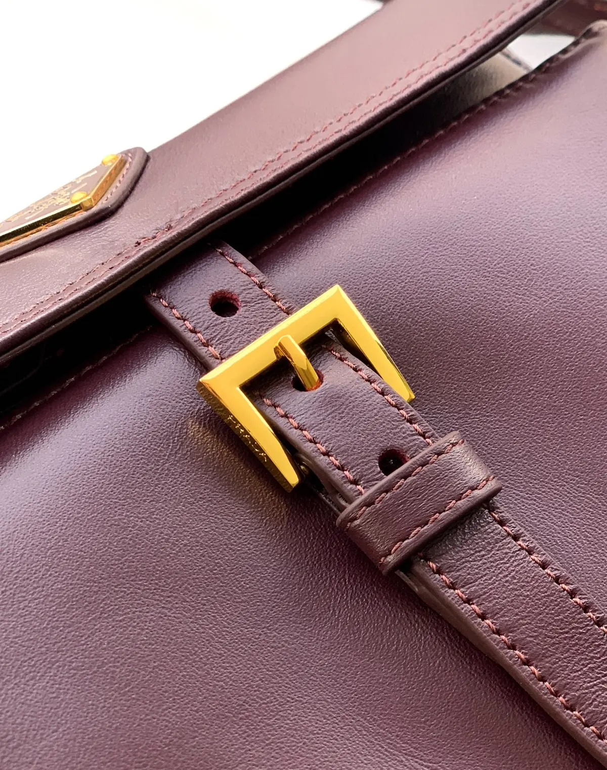 Prada Style Leather Messenger Bag Lookbook Reference image 6