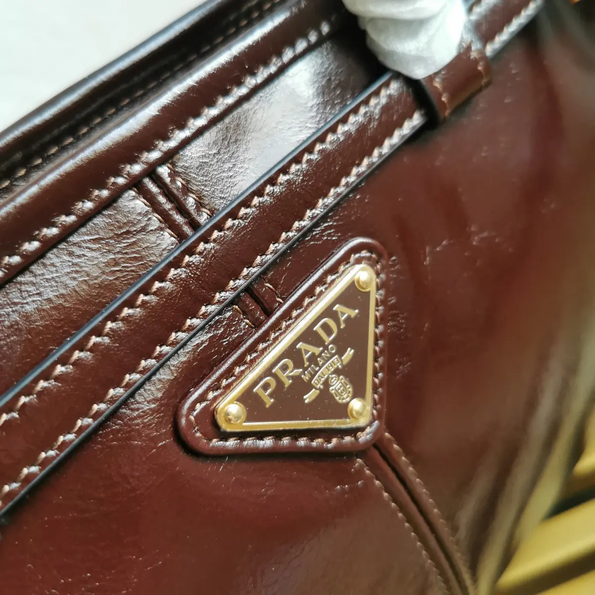Prada Style Leather Shoulder Bag Lookbook Reference image 5