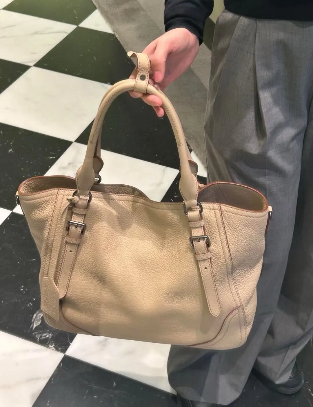Prada Style Leather Shoulder Bag Lookbook Reference image 6