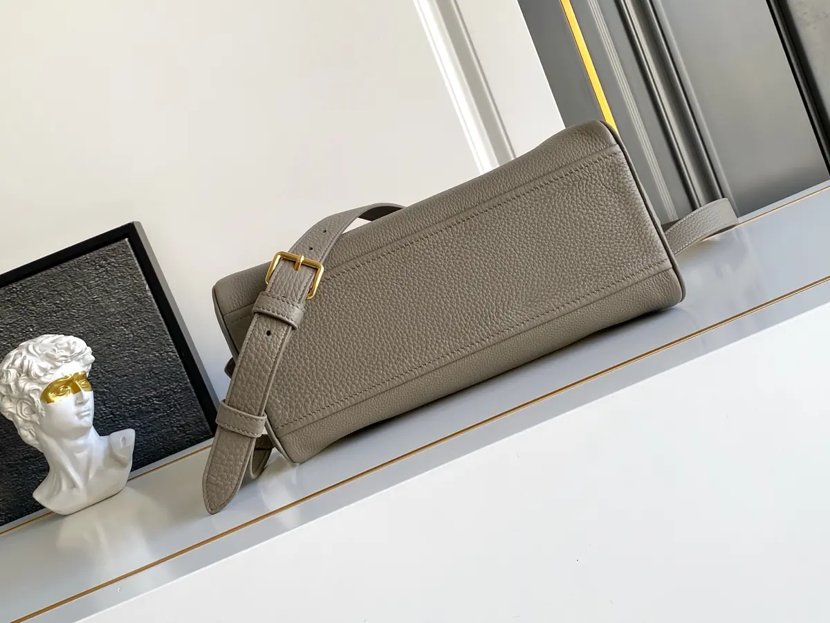 Prada Style Leather Top Handle Bag Lookbook Reference image 4