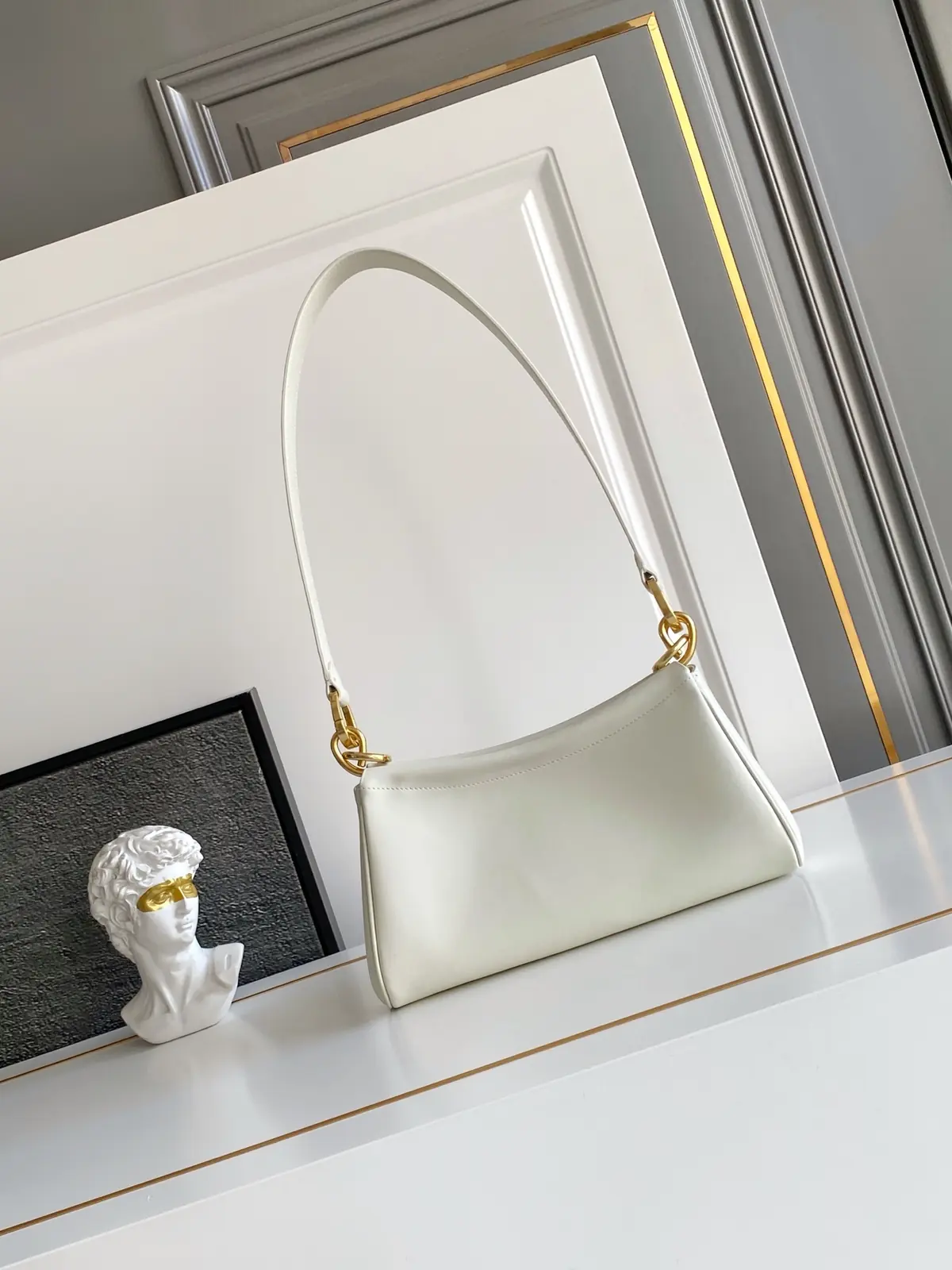 Prada Style Leather Top Handle Bag Lookbook Reference image 2
