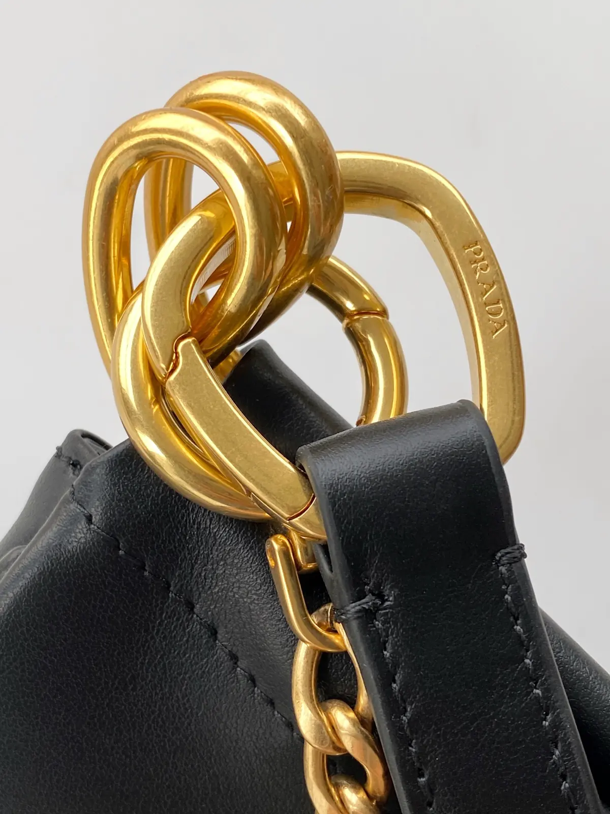 Prada Style Leather Top Handle Bag Lookbook Reference image 6