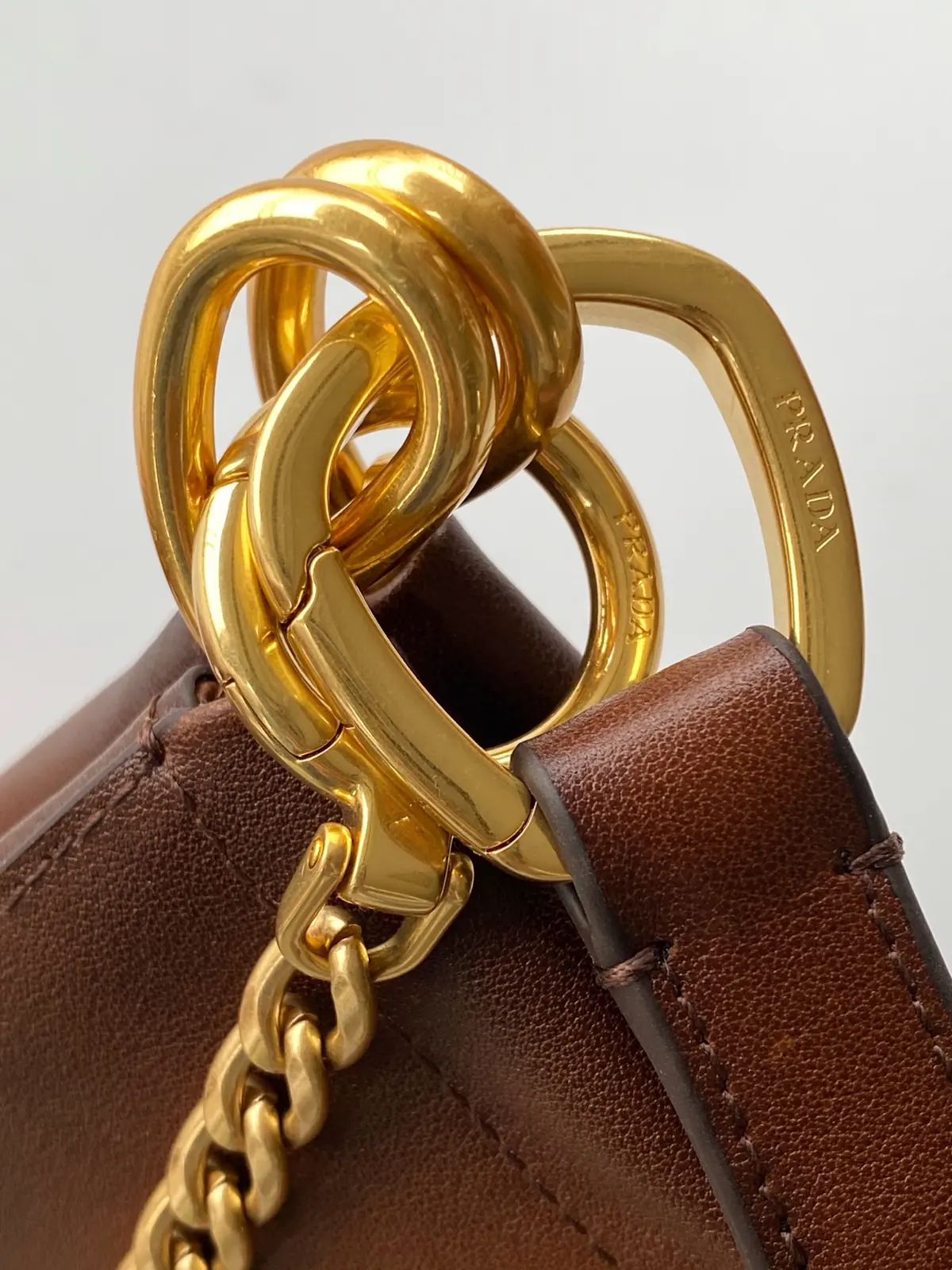 Prada Style Leather Top Handle Bag Lookbook Reference image 6