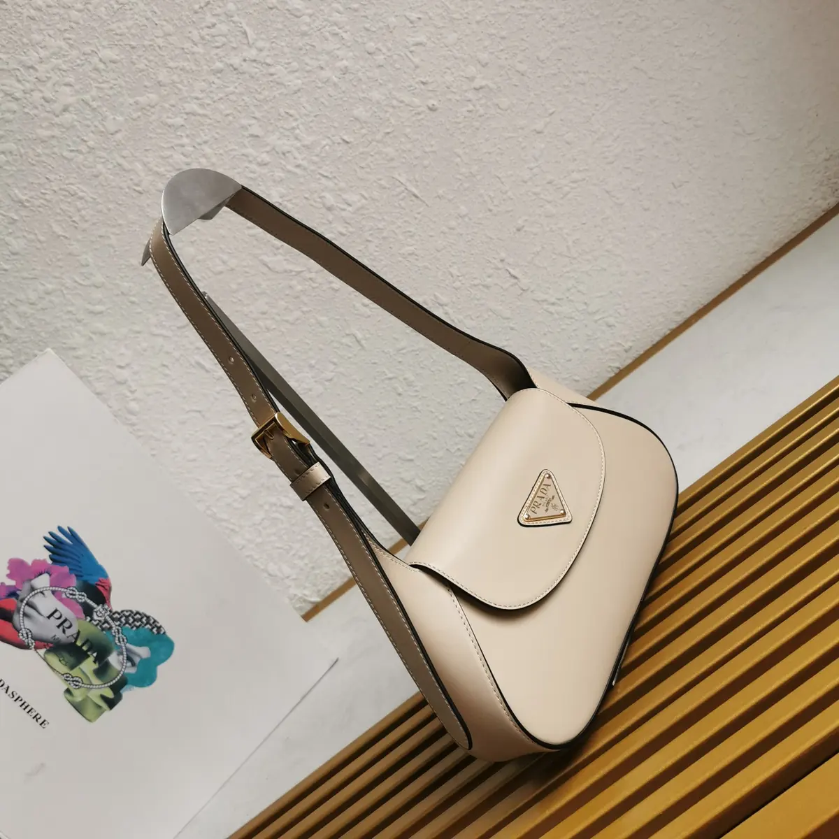Prada Style Leather Top Handle Bag Lookbook Reference image 2