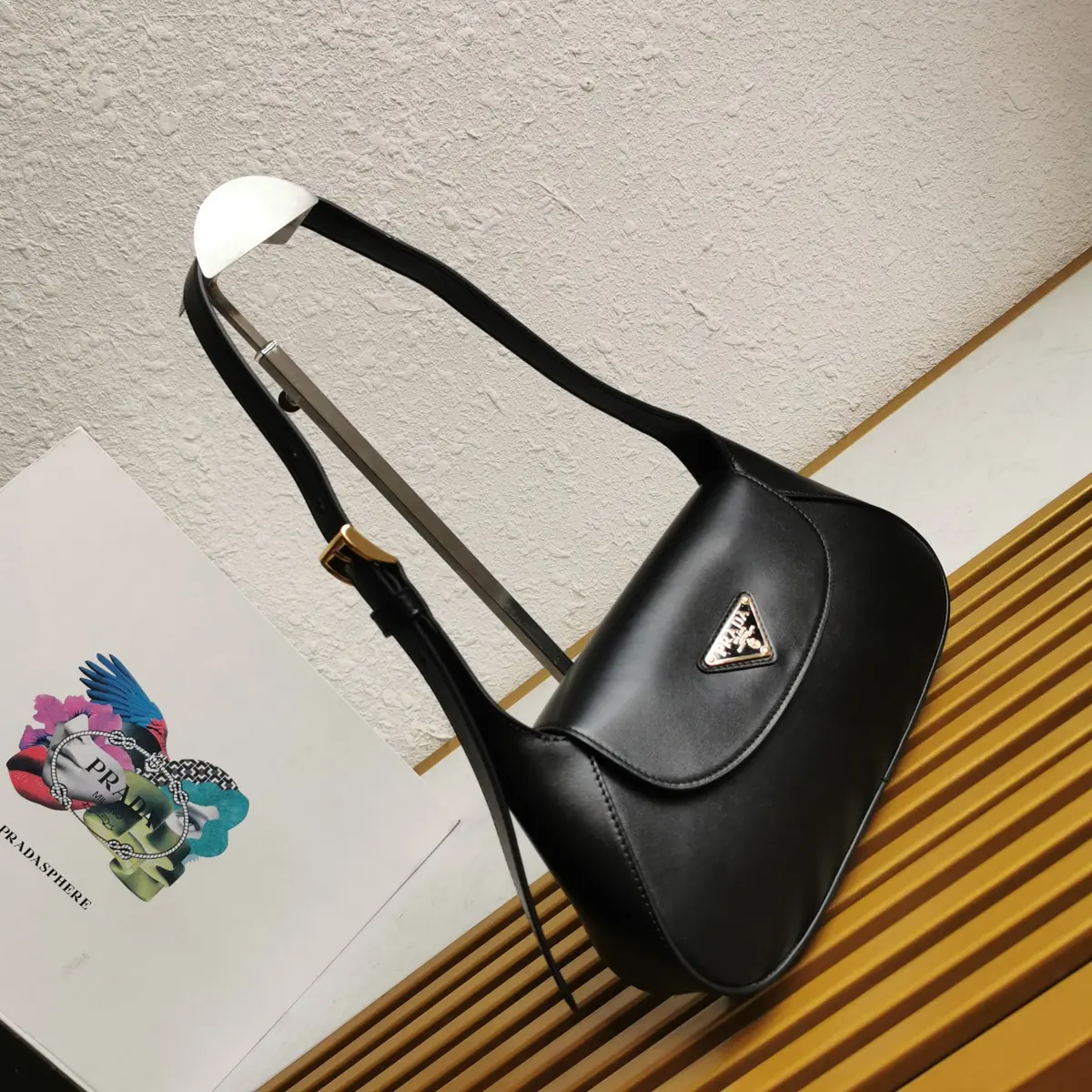 Prada Style Leather Top Handle Bag Lookbook Reference image 2