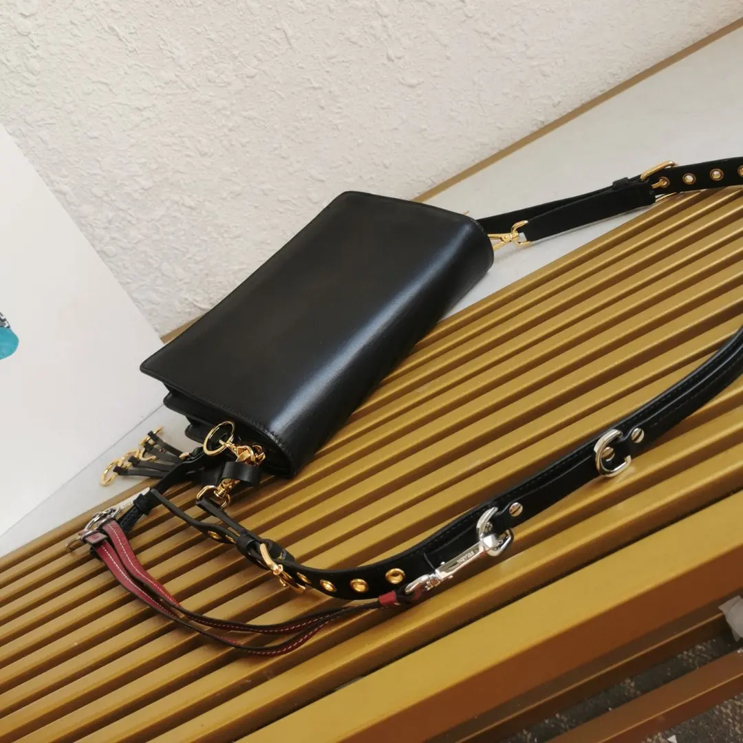 Prada Style Leather Top Handle Bag Lookbook Reference image 4