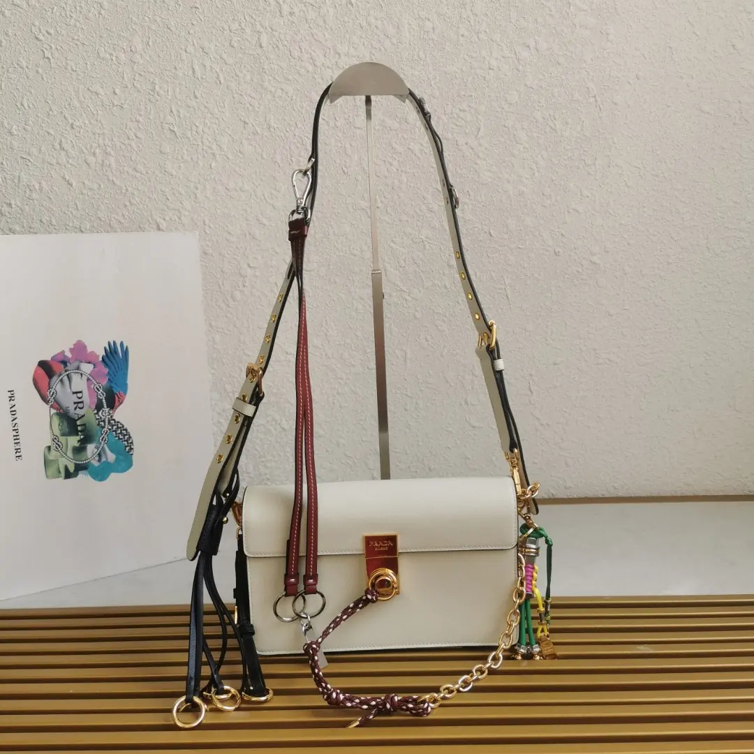 Prada Style Leather Top Handle Bag Lookbook Reference image 1