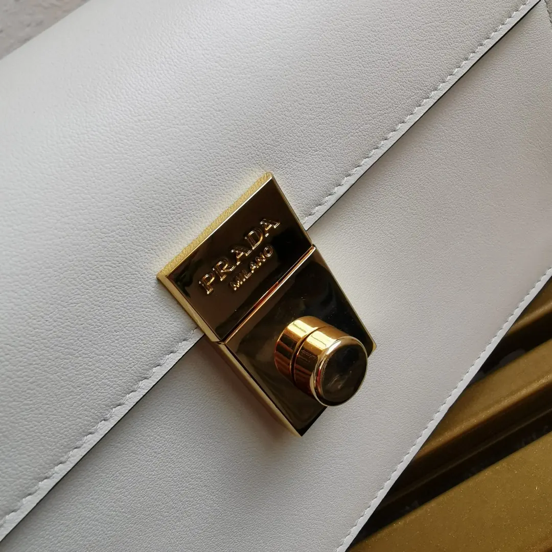 Prada Style Leather Top Handle Bag Lookbook Reference image 6
