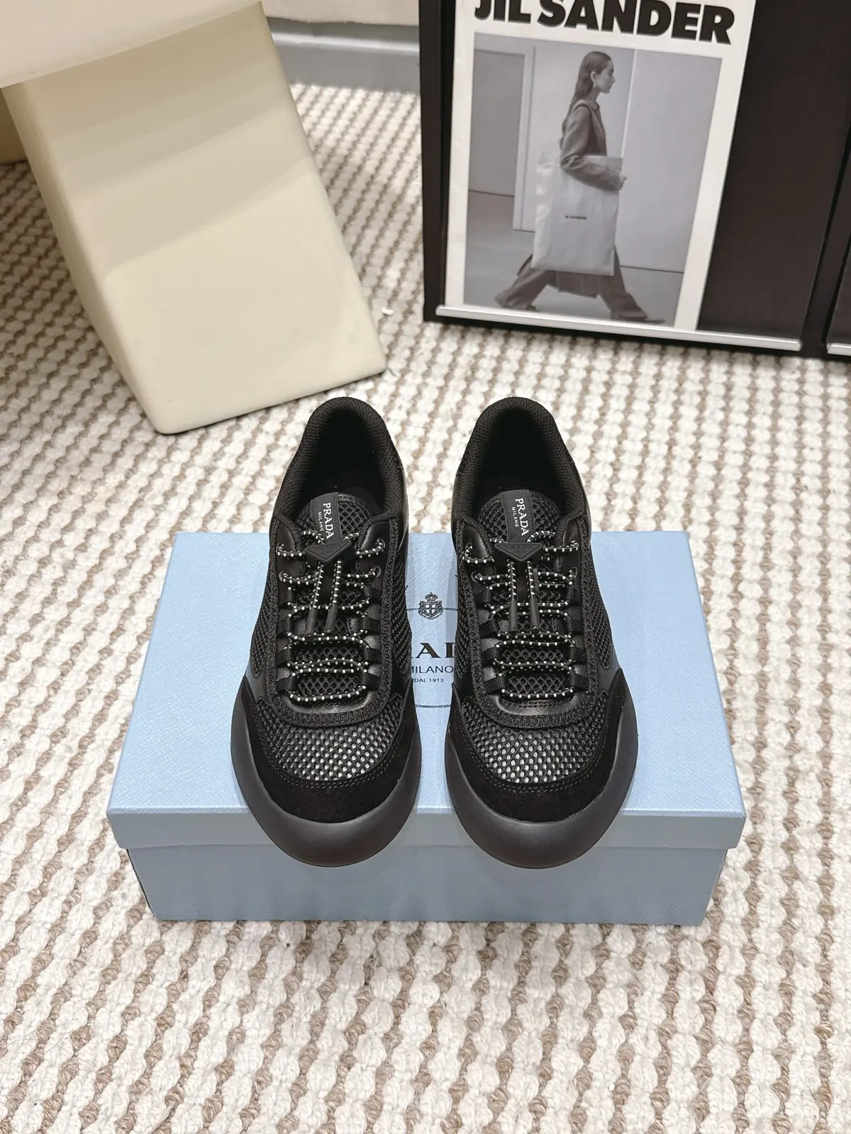 Prada Style Leather Women's Shoes Lookbook Reference image 1