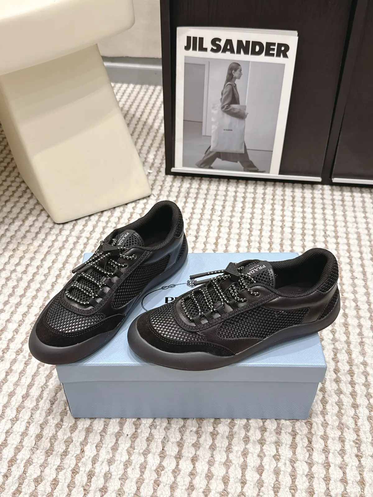 Prada Style Leather Women's Shoes Lookbook Reference image 3