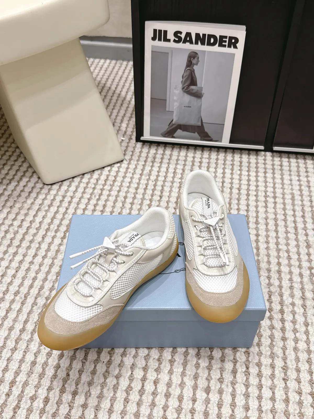 Prada Style Leather Women's Shoes Lookbook Reference image 4