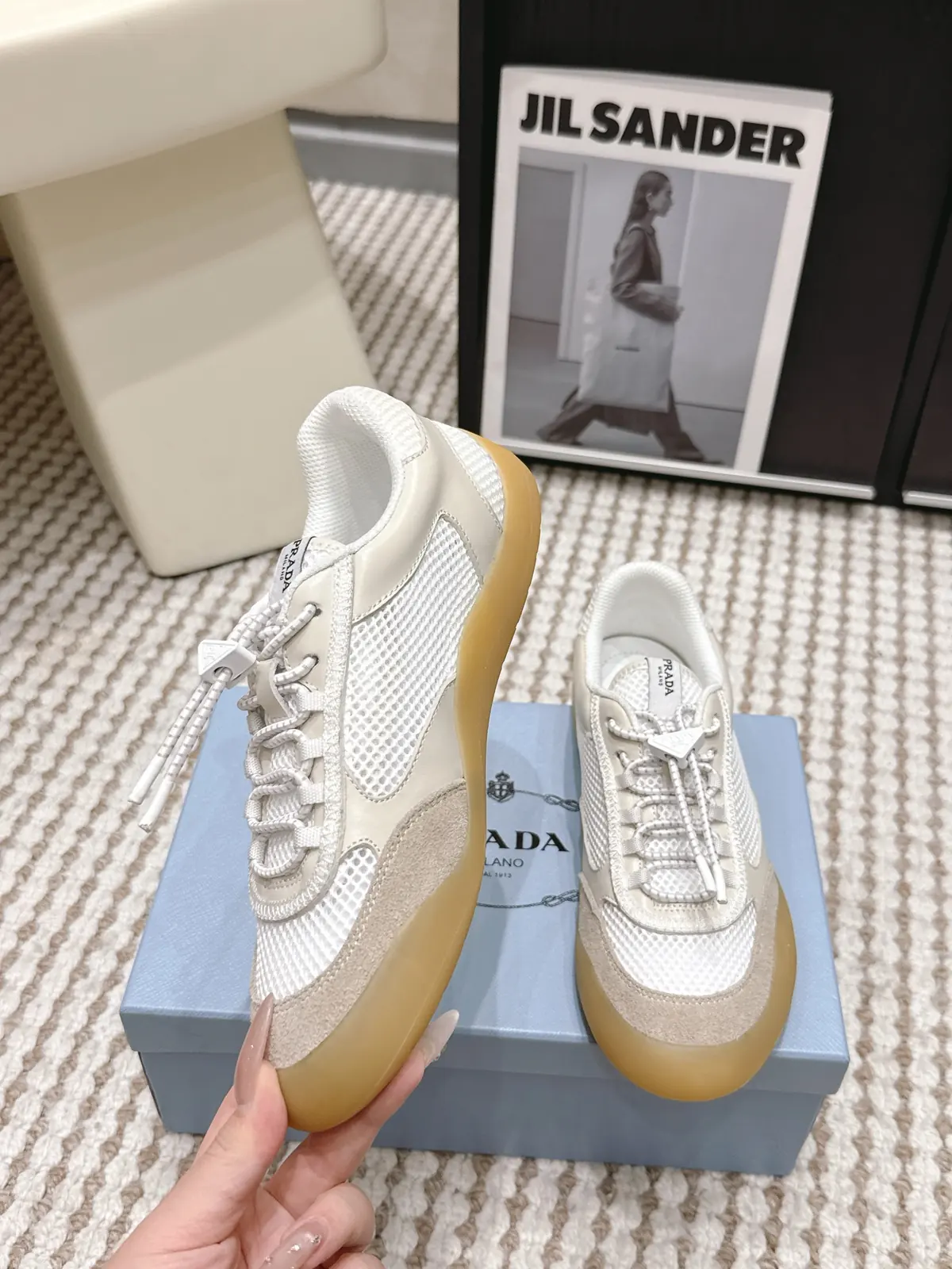 Prada Style Leather Women's Shoes Lookbook Reference image 5