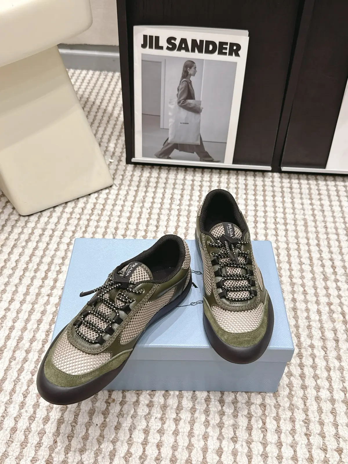 Prada Style Leather Women's Shoes Lookbook Reference image 4