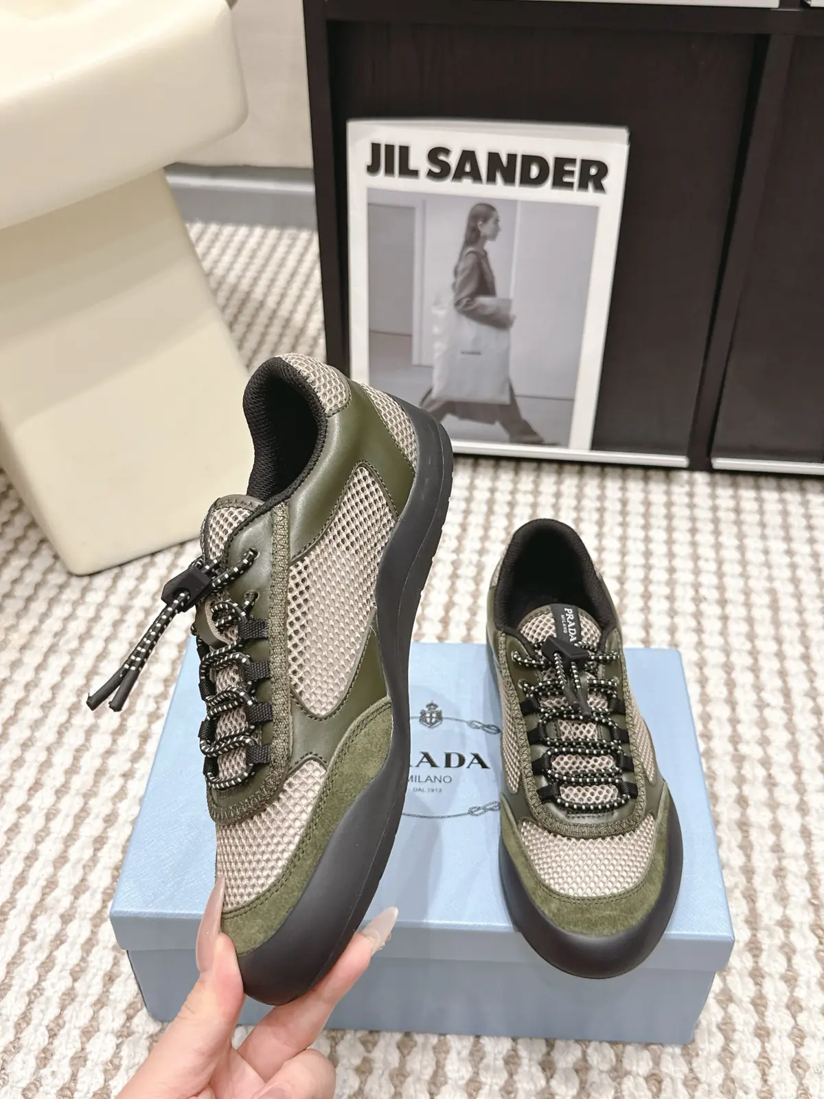Prada Style Leather Women's Shoes Lookbook Reference image 5